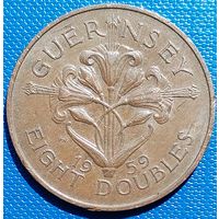 Гернси 8 дублей 1959 г.