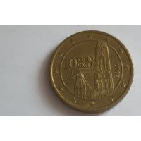 Австрия 2007 10 евроцентов