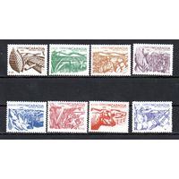 Стандартный выпуск Сельскохозяйственные реформы Никарагуа 1986 год серия из 8 марок