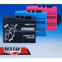 Stereo Cassette Player CR 1010  Б/У 1 ШТ.ЧЕРНЫЙ.