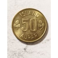 Исландия 50 аурар 1974