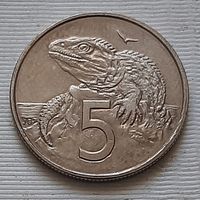5 центов 2004 г. Новая Зеландия