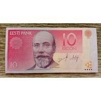 Werty71 Эстония 10 крон 2006 UNC банкнота