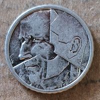 Бельгия 50 франков 1990 г., Надпись на голландском - 'BELGIЕ', KM# 169