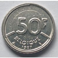 Бельгия. 50 франков 1987 года.