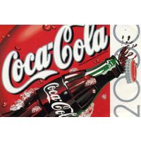 Календарик карманный  Кока Кола 2000