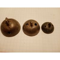 З. Ч. бубенцов 7,6 и 2(бронза)