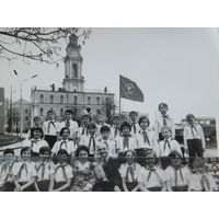 Фото пионерский отряд  Витебск 1970-е