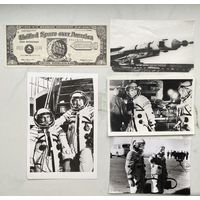 Купюра. 1969. Бона. Доллары. Космос. Валюта. Сувенирные деньги. США.