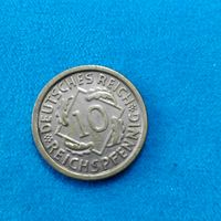 10 рейхсмарок (1936г.) (G.) Веймар.Сохран!Расспродажа!