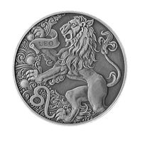 Лев. 1 рубль 2015. Зодиакальный гороскоп.