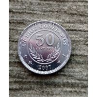 Werty71 Никарагуа 50 сентаво 2007