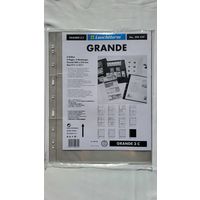 Leuchtturm C3 Grand Листы для банкнот на 3 ячейки! Целая пачка 5 шт! Германия, Лёйхтурм, Leuchtturm! ВОЗМОЖЕН ОБМЕН!