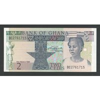 Гана 2 седи 1982 года. Тип Р-18d. Состояние UNC