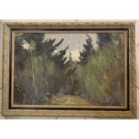 Дучиц Н.В Беларусь, 1958г. Холст, картон, масло. Размер 37,5х57 см.