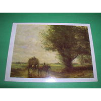 Живопись Коро Воз сена чистая