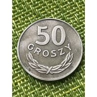 Польша 50 грошей 1949 г. Медно-никелевая