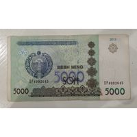 Узбекистан. 5000 сум 2013 года, серия DP