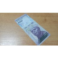 1 000 боливаров 23,03,2017 Венесуэлы *73501307 с рубля