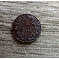 Werty71 Германская Немецкая Восточная Африка 1 геллер 1904 J Германия