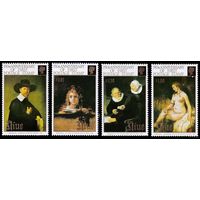 1990 Ниуэ 757-760 Художник Рембрандт MNH