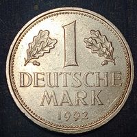Германия 1 марка 1992 G