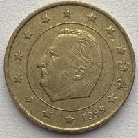 Бельгия 10 евроцентов 1999 г.