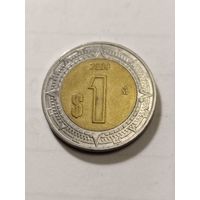 Мексика 1 песо 2008