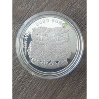 1 oz.  Пугачы 2010г.  31,1г 999пр.