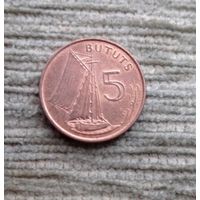 Werty71 Гамбия 5 бутутов 1998 Корабль