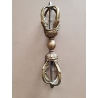 Ваджра (Дордже) 15 см, тяжелая бронза, ручное литье