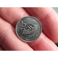 Фиджи.5 центов.1992. С 20 копеек. Распродажа коллекции. Смотрите другие лоты.