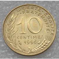 Франция, 10 сантимов 1996 г.