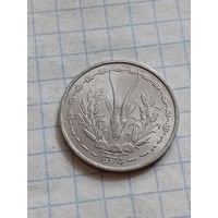 1 восточноафриканский франк 1974 года