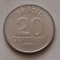 20 сентаво 1987 г. Бразилия