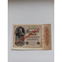 Банкнота Германии 1 миллиард марок 1922 года.