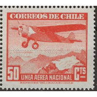 ЧИЛИ САМАЛЁТЫ  ТРАНСПОРТ - АВИАЦИЯ 1942 MNH