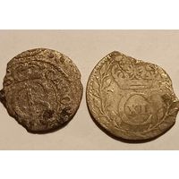 Швеция Карл XI  1682 и 1661