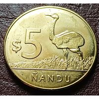 Уругвай 5 песо, 2024    ( 2-9-1 )