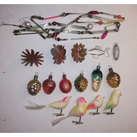 Игрушки елочные СССР, ГДР