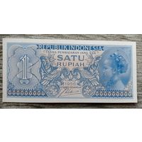 Werty71 Индонезия 1 рупия 1956 UNC банкнота