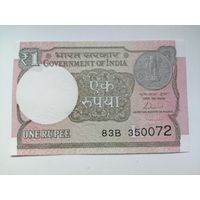 Индия 1 UNC c рубля