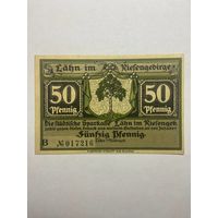 50 пфенингов (нотгельды) г. Германия.-1012