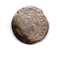 Город Рига (Светлейшая Речь Посполитая Обоих Народов). 1 солид. Зыгмунт III. Серебро.