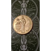 Монако 5 сантим 1976