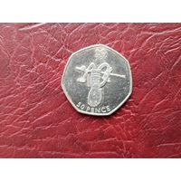 50 пенсов Великобритания 2011 г.