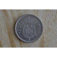 Испания 50 песет 1975(80) с 1 руб