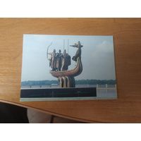 Открытка Киев - памятник" Ладья".