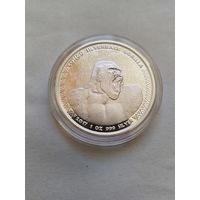 Конго 5000 франков 2017 Горилла унцовка 999