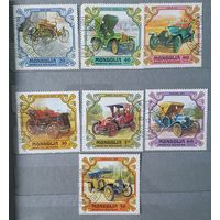 Монголия ретро автомобили 7шт